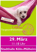 Plakat Tiergesundheitsmesse Köln