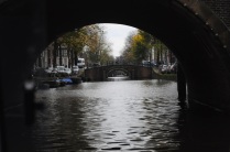 Grachten fahrt in Amsterdam
